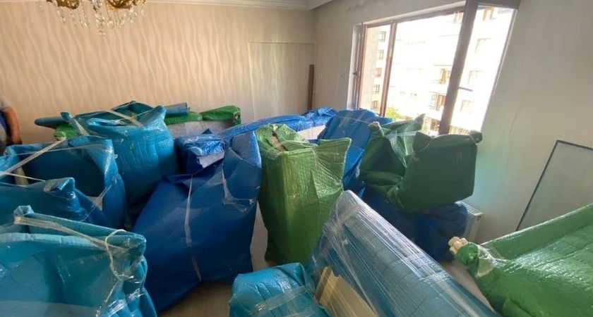 Profesyonel nakliye ekibi